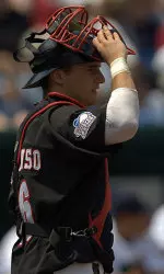 Senior co-captain Derrick Alfonso