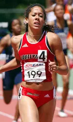 U of L sophomore Heather Trimiew