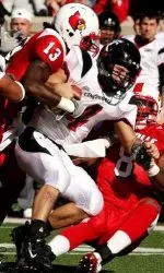 Jon Russell recorded a sack