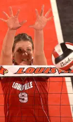 Svetlana Dukule had eight blocks for the Cardinals.