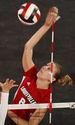Tatyana Kolesnikova had 19 kills and nine digs.