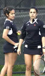 Natalia Baez and Bianca Gorbea will finally take the court as a doubles team after receiving a bye.