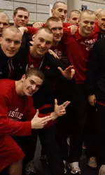 The men are ranked No. 18 in the nation.