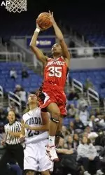Angel McCoughtry scored 31 points to lead No. 12 Louisville.