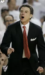 U of L head coach Rick Pitino
