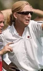 Head coach Pam Bustin
