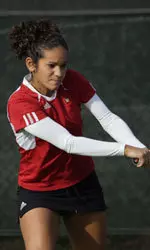 Natalia Baez clinched the match with her three-set win at No. 4.