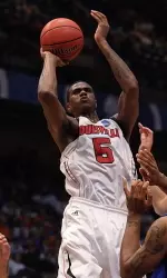 Sophomore forward Earl Clark.