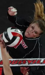 Tatyana Kolesnikova had 11 kills and hit .421 to lead the Cardinals.