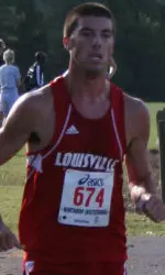 Junior Scott McClain at the Winthrop Invitational (courtesy of Winthrop SID)