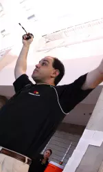 The Cardinal men won 178-120, the women were edged 171-123.