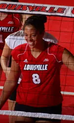 Amanda Simmons had eight kills.