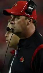 U of L head coach Steve Kragthorpe