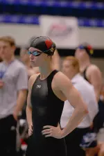 Whitney Campbell's time in the 50-free was an NCAA B-Cut.
