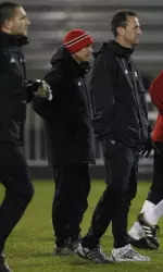 Head coach Ken Lolla and Brian Maisonneuve