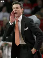 Louisville head coach Rick Pitino