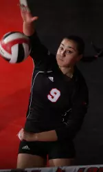 Lola Arslanbekova lead U of L in kills with 146.