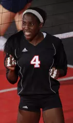 Lecia Brown is ranked No. 4 in the nation in hitting percentage.