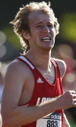 Michael Eaton's second-place finish earned him his third career all-BIG EAST honor.