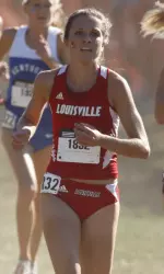 Emily Borsare navigated the 6,000-meter course in 21:55.1.