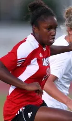 Louisville freshman Christine Exeter