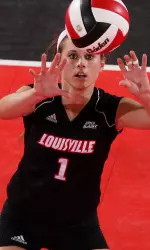 Caitlin Welch had 17 digs.