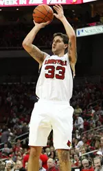 Sophomore Mike Marra had 10 points in Louisville's win over Gardner-Webb.