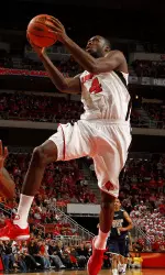 Rakeem Buckles is averaging 10.8 points and 7.4 boards per game.