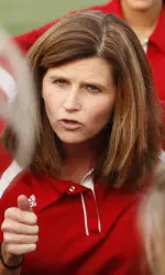 Head coach Karen Ferguson-Dayes