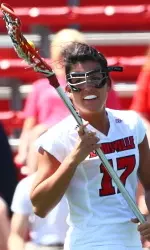 Sophomore Meghan Ryan picked up six ground balls to go along with three caused turnovers.