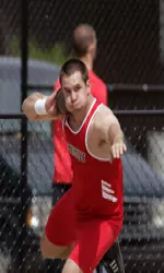 Senior Steve Hnat broke his school-record for the third time this season with a throw of 62-06.75 (19.07m).