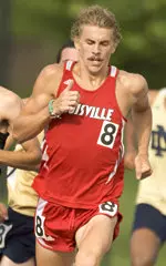 Junior Matt Hughes won the National Championship in the 3,000-meter steeplechase on Friday with a new school-record time of 8:34.18.
