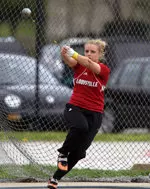 Lindsey Cook was one of four female athletes named to the all-academic team.