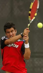 Men's tennis completes day one at Cliff's Invitational