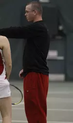 Coach Stefan Naughton was onto the freshmen pranks.
