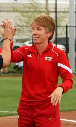 Head coach Sandy Pearsall