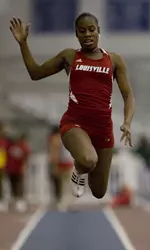 Charachesicia Lockhart is ranked nationally in the triple jump (third) and the long jump (fourth).