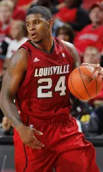 Freshman Chane Behanan was one of two players to register a double-double (20 points, 10 boards).