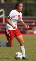 Louisville senior Jennifer Jones had a goal and an assist on Sunday.