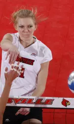 Tanya Lukyanenko had six kills and two blocks.