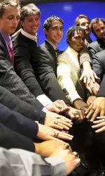 Men's tennis receives 2011 BIG EAST Championship rings