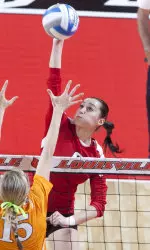 Lola Arslanbekova had 16 kills for the win.