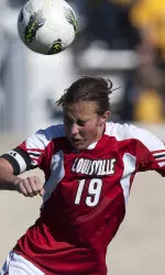 Senior MF Jennifer Jones during Sunday's title game.