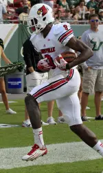 Wide receiver DeVante Parker is one of the many freshmen who have played this season.