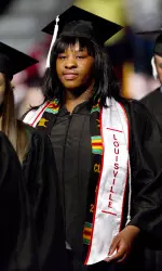 D'Ana McCarty graduates as the first repeat national champion in school history.