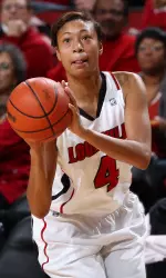 Antonita Slaughter had eight rebounds for the Cardinals.
