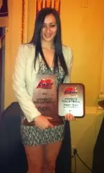 Lola was also First Team All BIG EAST and BIG EAST MVP.