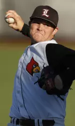 Louisville sophomore RHP Mike Nastold