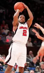 Preston Knowles led the Cardinals in scoring the BIG EAST Championship game with 18 points.