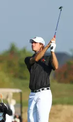 Karsten Clements improved by six strokes from his first round score.